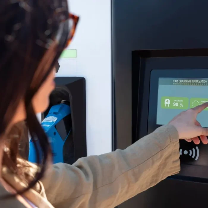 side-view-woman-choosing-charging-option_23-2149530040